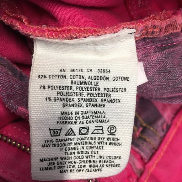 Pilcro and the Letterpress Stet Fit Cuffed Pink Shorts Size 25 - Picture 10 of 11